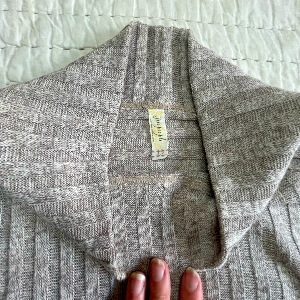 Free People Ribbed Cardigan - Picture 2 of 4
